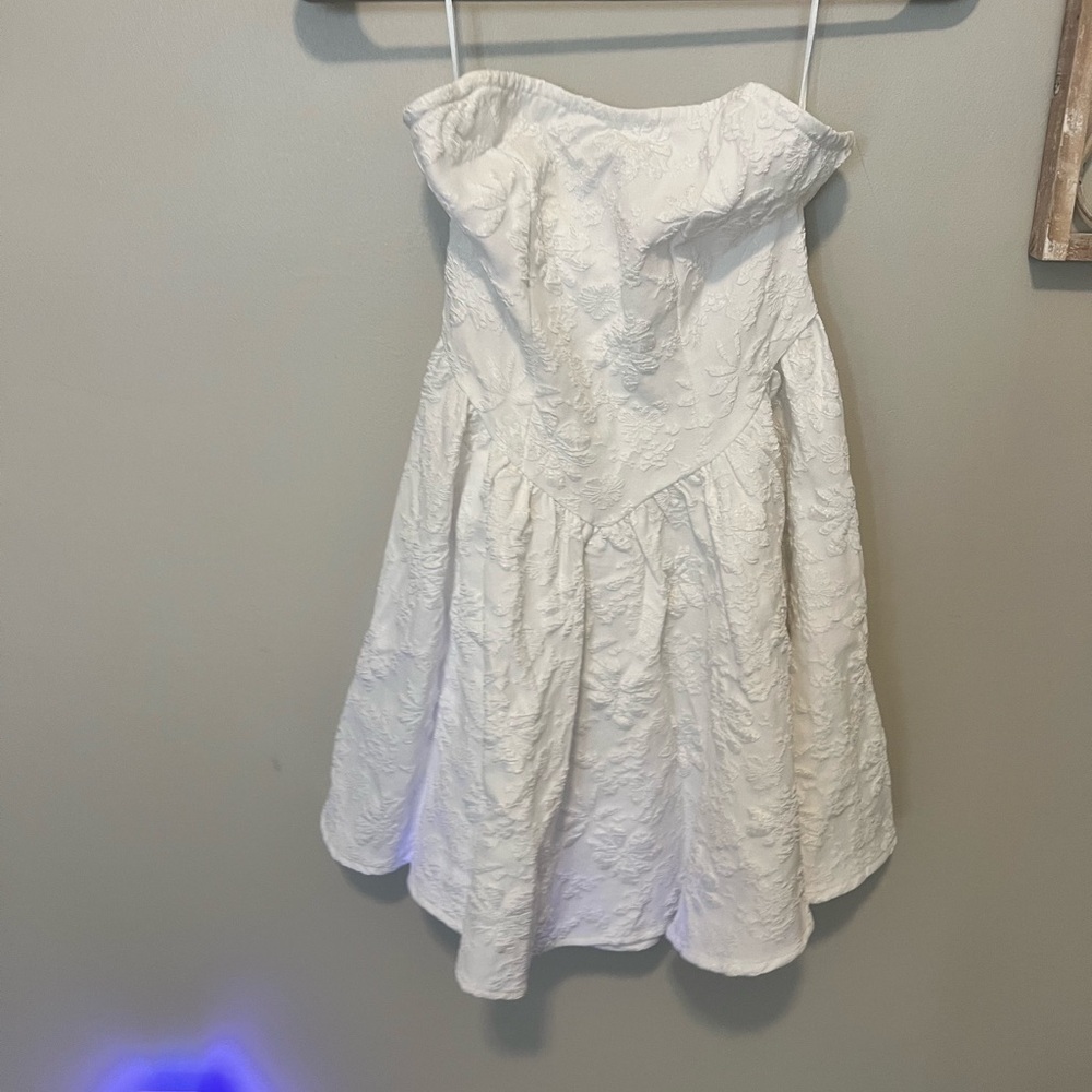 Elegant White Kids Dress
